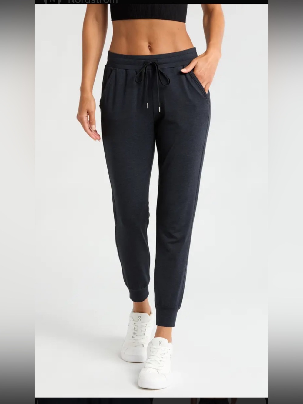 Zella Restore Soft Lite Joggers Black SZ L Great Condition